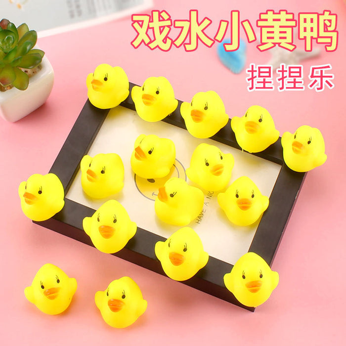 Jewelry WholesaleWholesale splash little yellow duck pinch called mini glue animal toy JDC-FT-HaiN001 fidgets toy 海凝 %variant_option1% %variant_option2% %variant_option3%  Factory Price JoyasDeChina Joyas De China