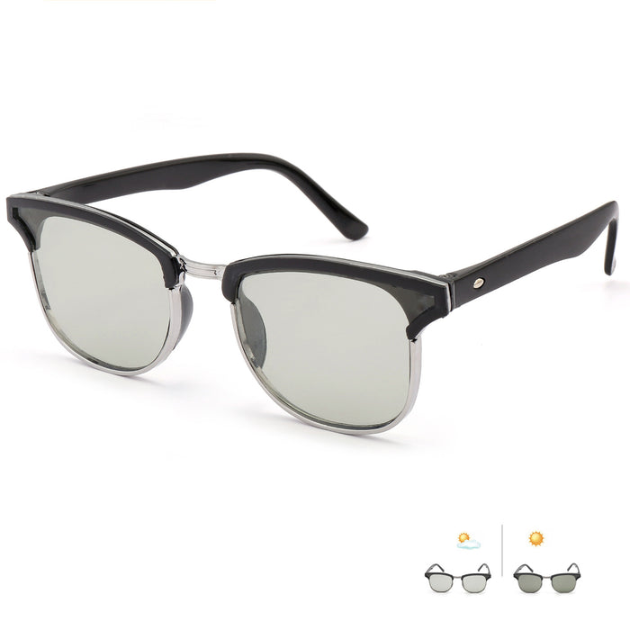 Jewelry WholesaleWholesale color changing lens metal large frame sunglasses JDC-SG-XingY007 Sunglasses 兴业 %variant_option1% %variant_option2% %variant_option3%  Factory Price JoyasDeChina Joyas De China