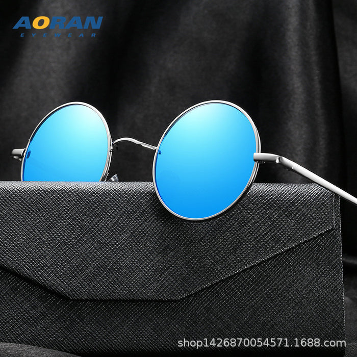 Jewelry WholesaleWholesale metal retro round Prince Polarized Sunglasses JDC-SG-AoR010 Sunglasses 奥然 %variant_option1% %variant_option2% %variant_option3%  Factory Price JoyasDeChina Joyas De China