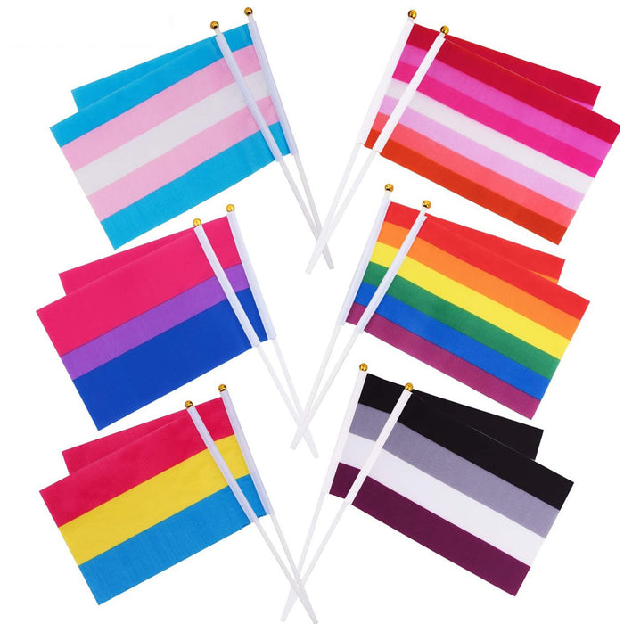 Jewelry WholesaleWholesale LGBT Pride Day Oxford Cloth Flag MOQ≥2 JDC-FG-WuFu001 Flag 五福 %variant_option1% %variant_option2% %variant_option3%  Factory Price JoyasDeChina Joyas De China