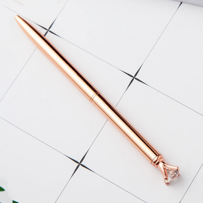 Wholesale Diamond Metal Ballpoint Pen MOQ≥2 JDC-BP-Huah075