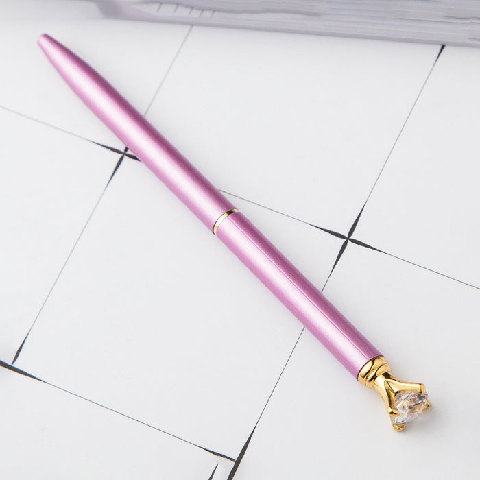 Wholesale Diamond Metal Ballpoint Pen MOQ≥2 JDC-BP-Huah075