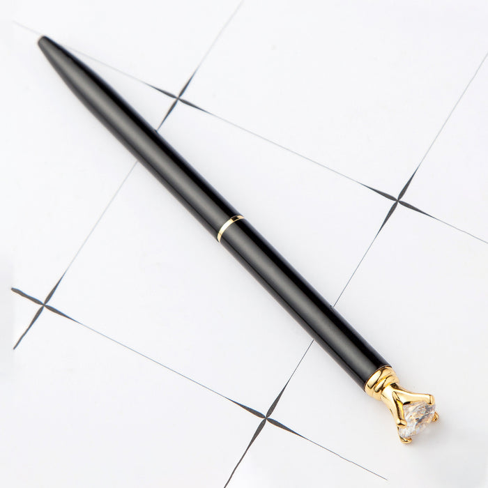 Wholesale Diamond Metal Ballpoint Pen MOQ≥2 JDC-BP-Huah075