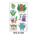 Jewelry WholesaleWholesale World Environmental Day Waterproof Tattoo Stickers JDC-TS-XLM001 Sticker 星里美 %variant_option1% %variant_option2% %variant_option3%  Factory Price JoyasDeChina Joyas De China