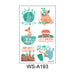 Jewelry WholesaleWholesale World Environmental Day Waterproof Tattoo Stickers JDC-TS-XLM001 Sticker 星里美 %variant_option1% %variant_option2% %variant_option3%  Factory Price JoyasDeChina Joyas De China