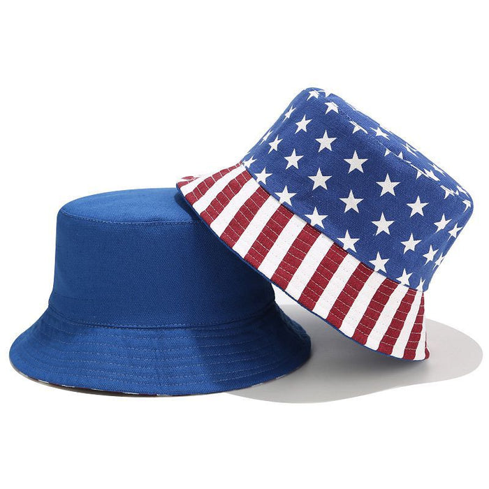 Wholesale 4th of July Independence Day Canvas Bucket Hat JDC-FH-LvYi020