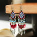 Jewelry WholesaleWholesale Alloy Tassel Bead Earrings JDC-ES-Daiq020 Earrings 黛茜 %variant_option1% %variant_option2% %variant_option3%  Factory Price JoyasDeChina Joyas De China