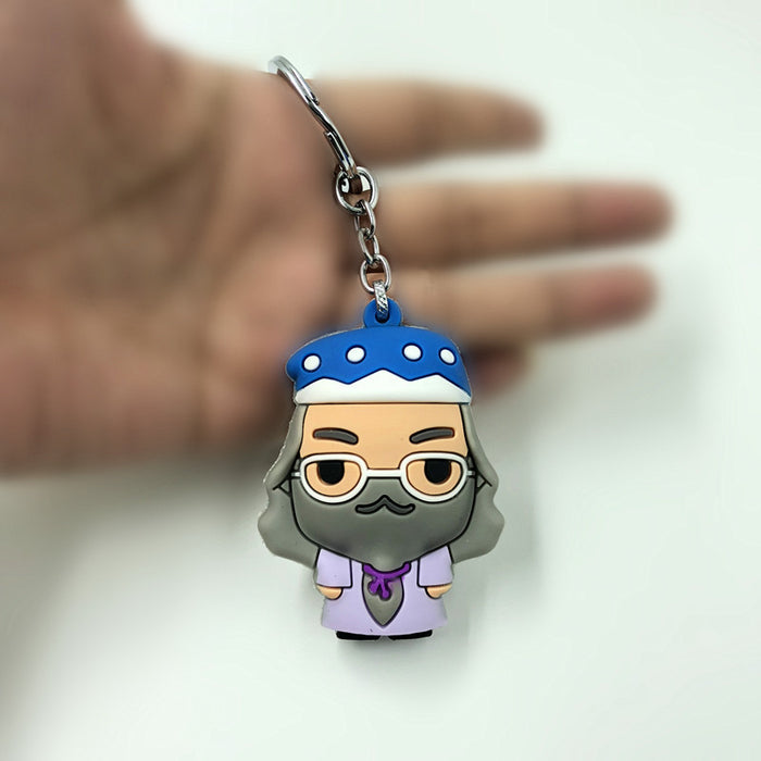 Wholesale keychain PVC keychain pendant MOQ≥5 (M) JDC-KC-ZhuiY004