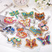 Jewelry WholesaleWholesale single style DIY acrylic sticker keychain JDC-KC-XiuC001 Keychains 绣彩 %variant_option1% %variant_option2% %variant_option3%  Factory Price JoyasDeChina Joyas De China