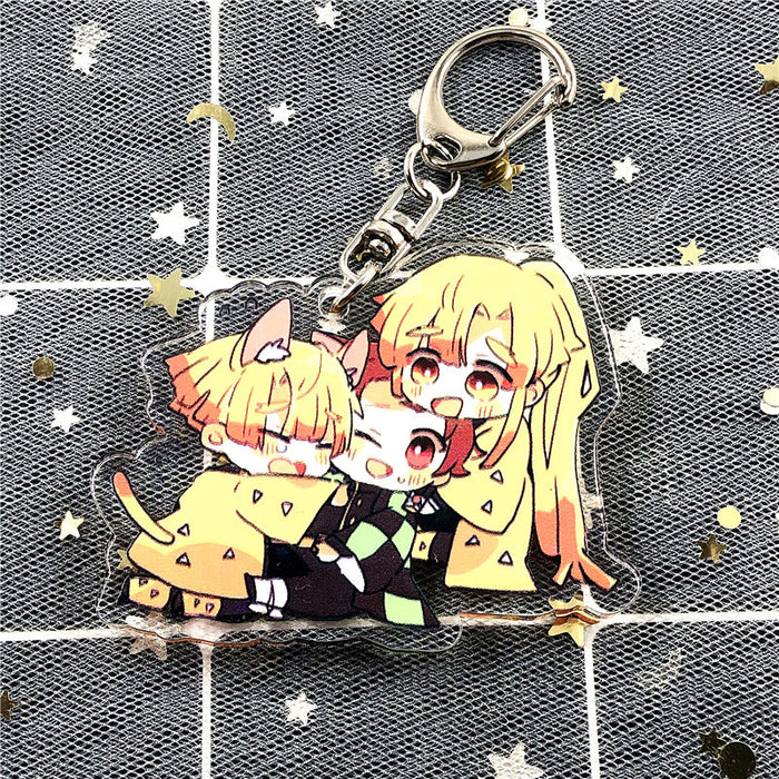 Wholesale Acrylic Cute Keychain (M) JDC-KC-TMMY010