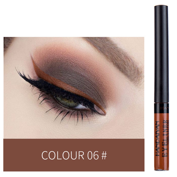 Jewelry WholesaleWholesale water does not fade 12 color matte color Eyeliner JDC-SH-HDY003 eyeliner 韩黛妍 %variant_option1% %variant_option2% %variant_option3%  Factory Price JoyasDeChina Joyas De China