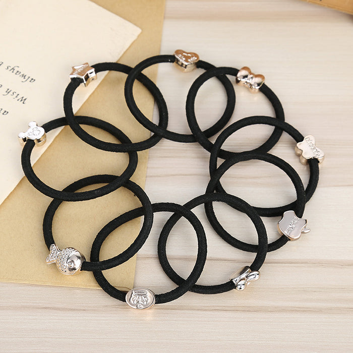 Jewelry WholesaleWholesale gold bead hair rope JDC-HS-Yongh008 Hair Scrunchies 永恒 %variant_option1% %variant_option2% %variant_option3%  Factory Price JoyasDeChina Joyas De China