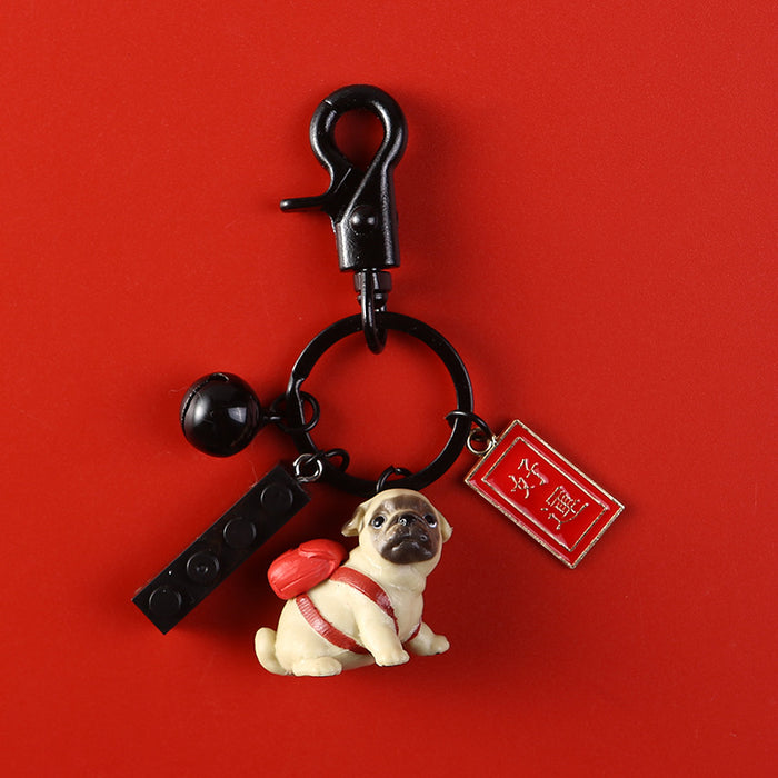 Wholesale corgi puppy keychain cute and creative JDC-KC-CYa006