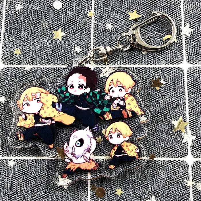 Wholesale Acrylic Cute Keychain (M) JDC-KC-TMMY009