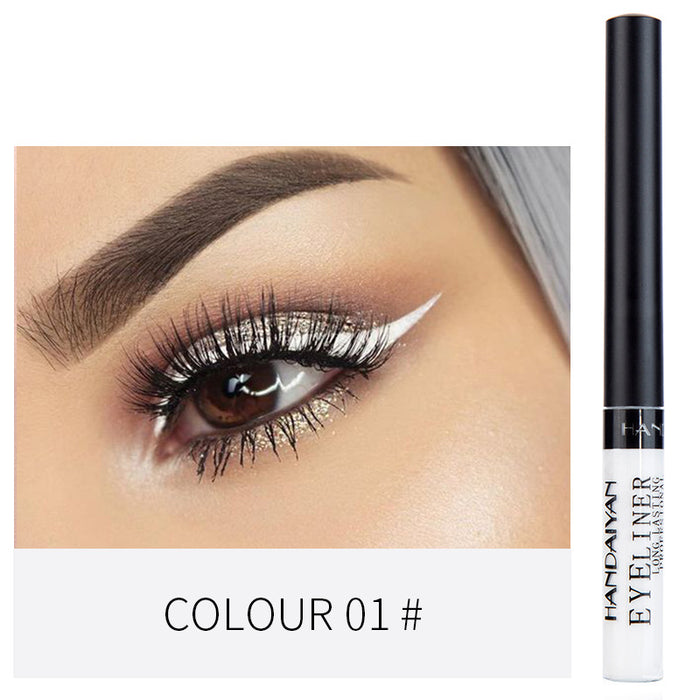 Jewelry WholesaleWholesale water does not fade 12 color matte color Eyeliner JDC-SH-HDY003 eyeliner 韩黛妍 %variant_option1% %variant_option2% %variant_option3%  Factory Price JoyasDeChina Joyas De China