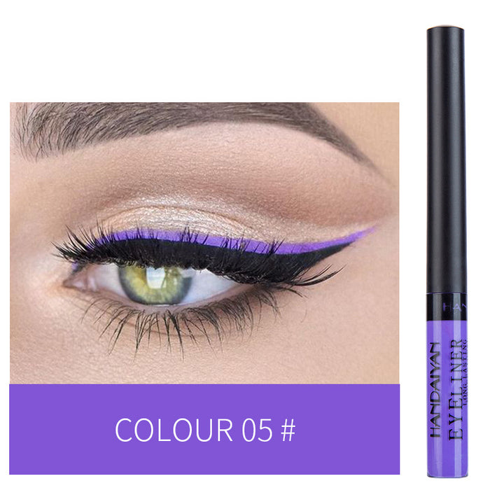 Jewelry WholesaleWholesale water does not fade 12 color matte color Eyeliner JDC-SH-HDY003 eyeliner 韩黛妍 %variant_option1% %variant_option2% %variant_option3%  Factory Price JoyasDeChina Joyas De China