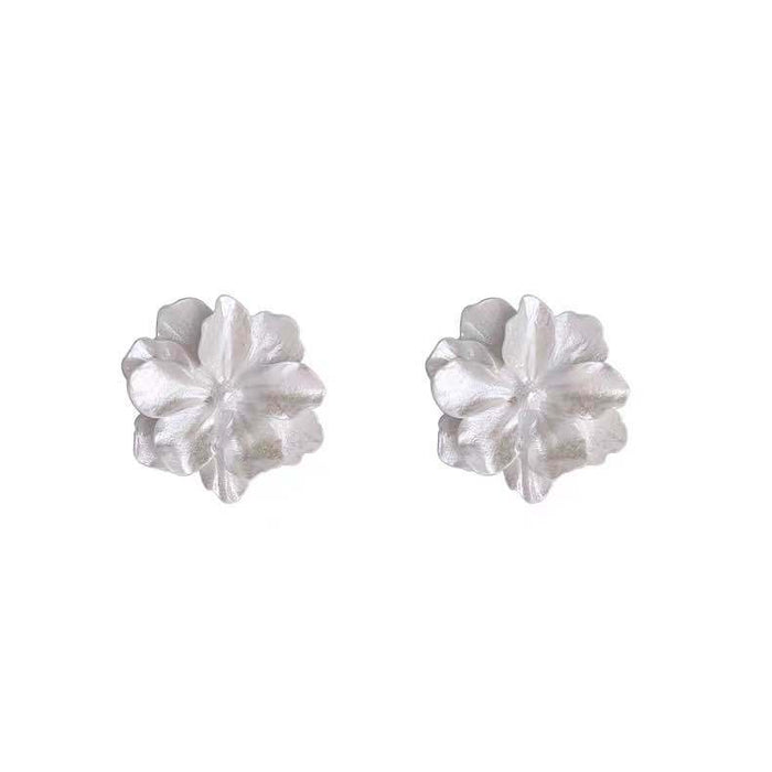 Jewelry WholesaleWholesale Camellia Stud Earrings Flower Earrings JDC-ES-Wenhuam002 Earrings 未闻花名 %variant_option1% %variant_option2% %variant_option3%  Factory Price JoyasDeChina Joyas De China