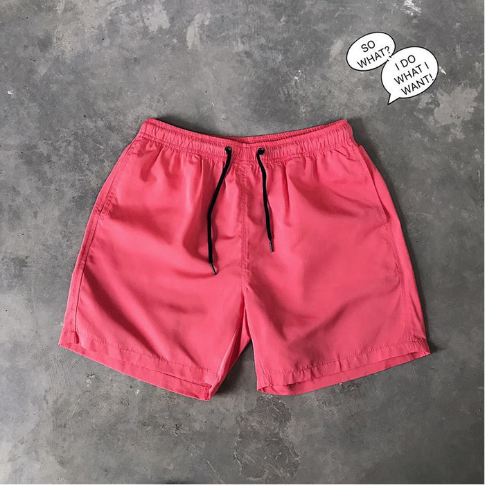 Wholesale men's beach shorts five points shorts loose waterproof surf swimming trunks JDC-SW-Chengj001