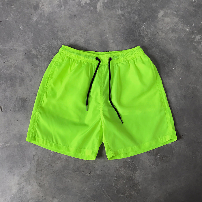 Wholesale men's beach shorts five points shorts loose waterproof surf swimming trunks JDC-SW-Chengj001