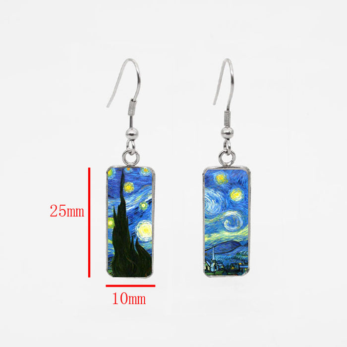 Wholesale Earrings Stainless Steel Halloween Horror Earrings MOQ≥2 JDC-ES-XiangL024