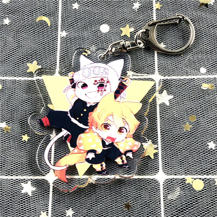 Wholesale Acrylic Cute Keychain (M) JDC-KC-TMMY012