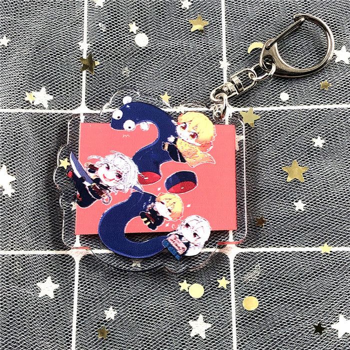 Wholesale Acrylic Cute Keychain (M) JDC-KC-TMMY013