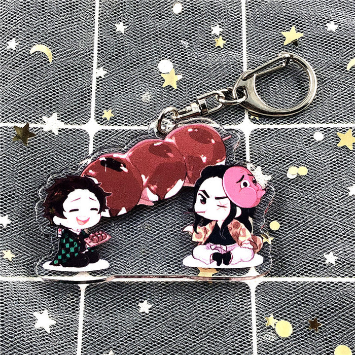 Wholesale Acrylic Cute Keychain (M) JDC-KC-TMMY013