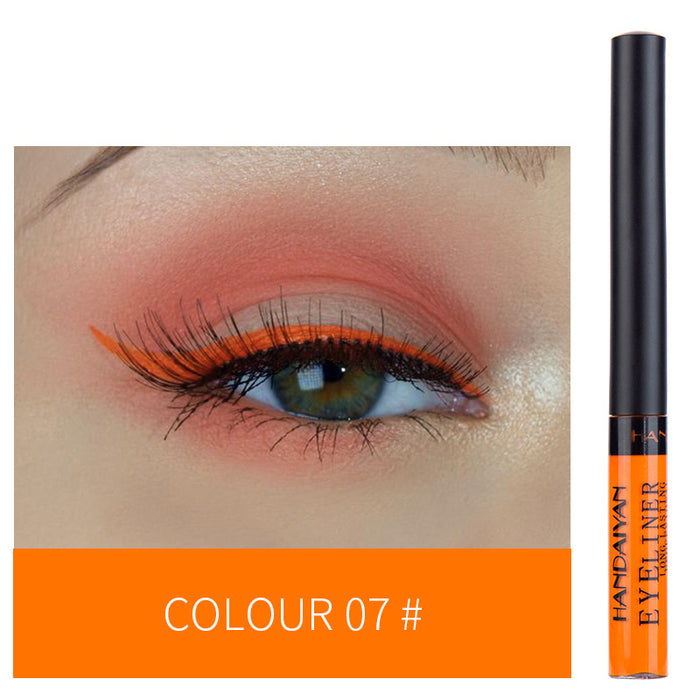 Jewelry WholesaleWholesale water does not fade 12 color matte color Eyeliner JDC-SH-HDY003 eyeliner 韩黛妍 %variant_option1% %variant_option2% %variant_option3%  Factory Price JoyasDeChina Joyas De China