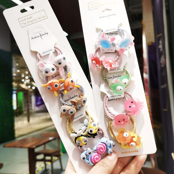 Wholesale cartoon kids leather band set JDC-HS-ZJia003