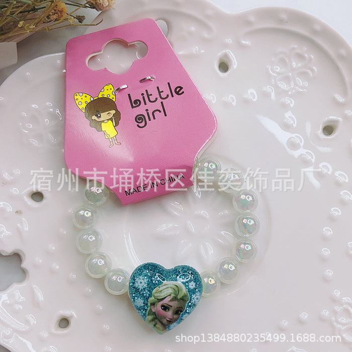 Wholesale Bracelet Plastic Beaded Imitation Pearl Bracelet MOQ≥2 JDC-BT-SuQ001