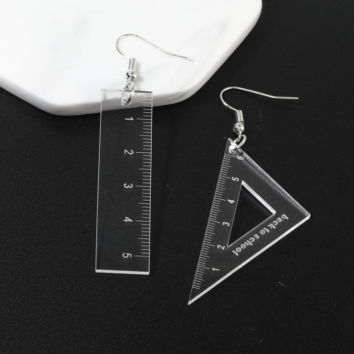 Jewelry WholesaleWholesale acrylic math Earrings JDC-ES-XUEP014 Earrings 雪帕 %variant_option1% %variant_option2% %variant_option3%  Factory Price JoyasDeChina Joyas De China