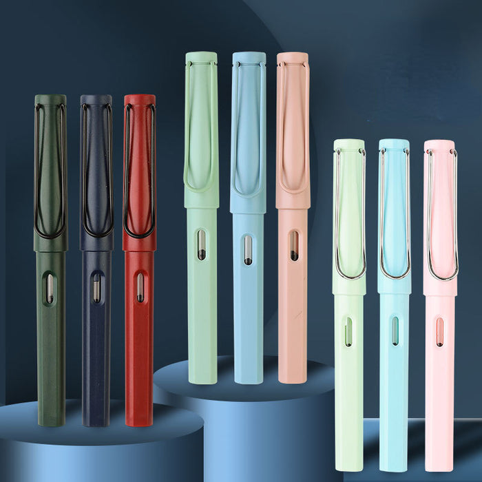 Wholesale Color Plastic Fountain Pen MOQ≥2 JDC-PEN-Yongx001