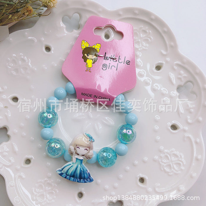 Wholesale Bracelet Plastic Beaded Imitation Pearl Bracelet MOQ≥2 JDC-BT-SuQ001