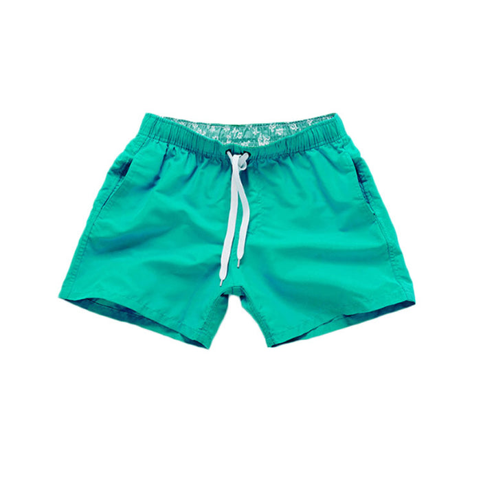 Wholesale Solid Color Polyester Beach Men's Shorts Surf Pants JDC-SP-SYun001 MOQ≥2 JDC-SP-SYun001