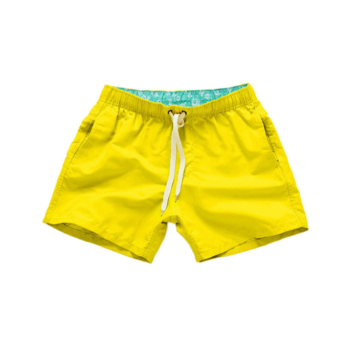 Wholesale Solid Color Polyester Beach Men's Shorts Surf Pants JDC-SP-SYun001 MOQ≥2 JDC-SP-SYun001