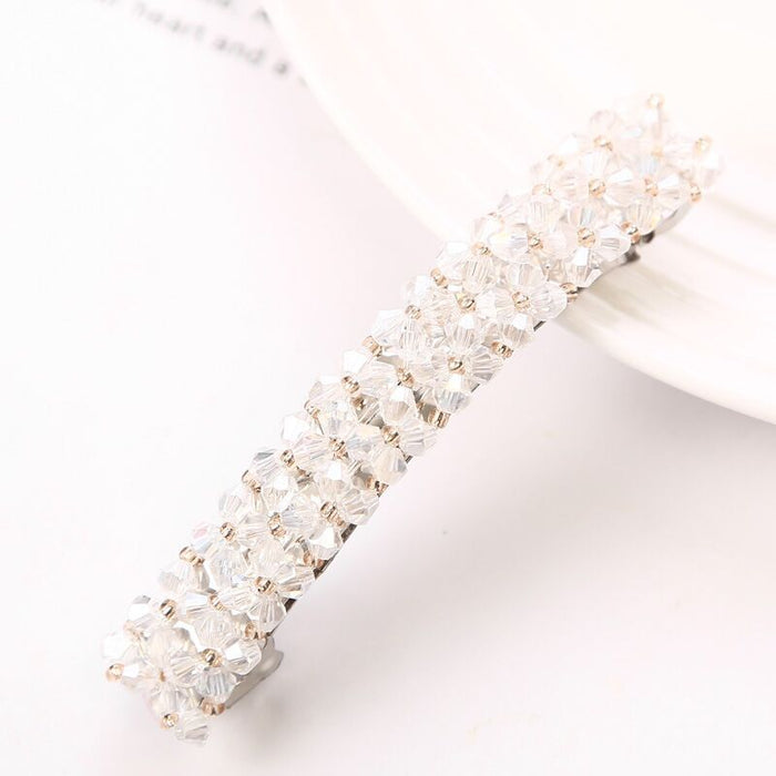 Wholesale Hair Clips Alloy Flash Diamond Crystal JDC-HC-ShiX006