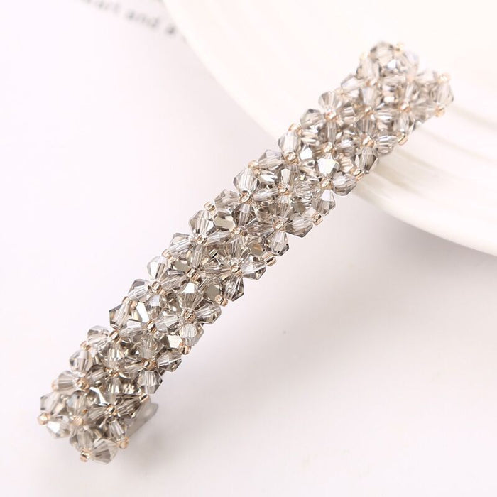 Wholesale Hair Clips Alloy Flash Diamond Crystal JDC-HC-ShiX006