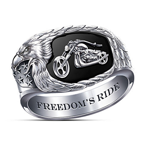 Jewelry WholesaleWholesale Freeride Rings Men's Motorcycle Rings JDC-RS-Saip006 Rings 赛蒲 %variant_option1% %variant_option2% %variant_option3%  Factory Price JoyasDeChina Joyas De China