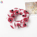 Jewelry WholesaleWholesale Small Daisy Flowers Fabric Hair Rope JDC-HS-Qiyue004 Hair Scrunchies 奇阅 %variant_option1% %variant_option2% %variant_option3%  Factory Price JoyasDeChina Joyas De China