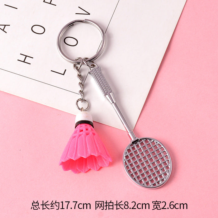 Jewelry WholesaleWholesale Badminton Racket Badminton Metal Keychain JDC-KC-MeiZ015 Keychains 美庄 %variant_option1% %variant_option2% %variant_option3%  Factory Price JoyasDeChina Joyas De China