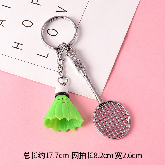 Jewelry WholesaleWholesale Badminton Racket Badminton Metal Keychain JDC-KC-MeiZ015 Keychains 美庄 %variant_option1% %variant_option2% %variant_option3%  Factory Price JoyasDeChina Joyas De China