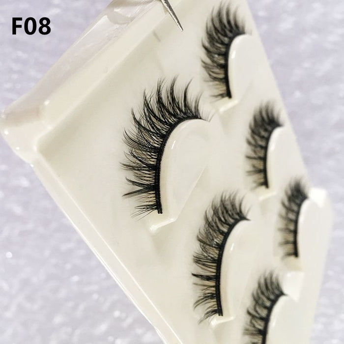 Jewelry WholesaleWholesale 3D natural cross handmade eyelashes JDC-EY-YEZ002 Eyelashes 雅尔姿 %variant_option1% %variant_option2% %variant_option3%  Factory Price JoyasDeChina Joyas De China