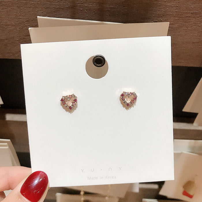 Jewelry WholesaleWholesale Flower Fresh Daisy Stud Earrings s925 Silver Needle JDC-ES-HanK003 Earrings 韩蔻 %variant_option1% %variant_option2% %variant_option3%  Factory Price JoyasDeChina Joyas De China