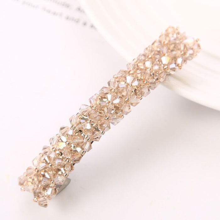 Wholesale Hair Clips Alloy Flash Diamond Crystal JDC-HC-ShiX006