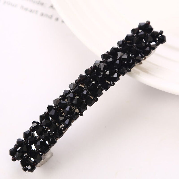 Wholesale Hair Clips Alloy Flash Diamond Crystal JDC-HC-ShiX006