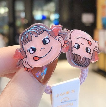 Wholesale Hair Scrunchies Acrylic Cute Cartoon (M) JDC-HS-SLL002