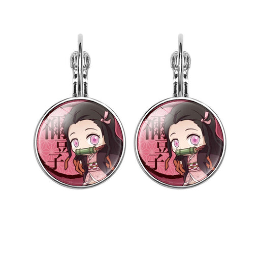 Jewelry WholesaleWholesale Cartoon Iron Glass Earrings JDC-ES-NH005 Earrings 柠和 %variant_option1% %variant_option2% %variant_option3%  Factory Price JoyasDeChina Joyas De China