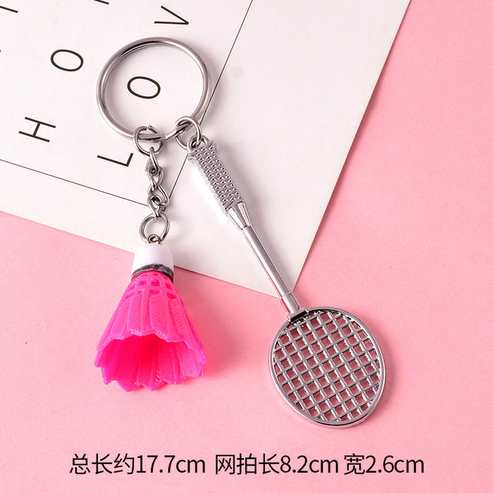 Jewelry WholesaleWholesale Badminton Racket Badminton Metal Keychain JDC-KC-MeiZ015 Keychains 美庄 %variant_option1% %variant_option2% %variant_option3%  Factory Price JoyasDeChina Joyas De China