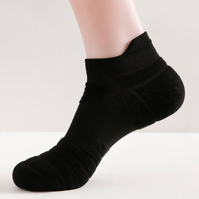 Wholesale Men's Sports Socks Professional Basketball Non-Slip Boat Socks JDC-SK-ManP004