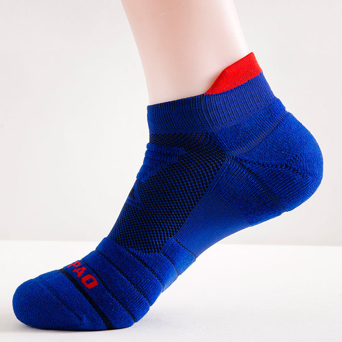 Wholesale Men's Sports Socks Professional Basketball Non-Slip Boat Socks JDC-SK-ManP004